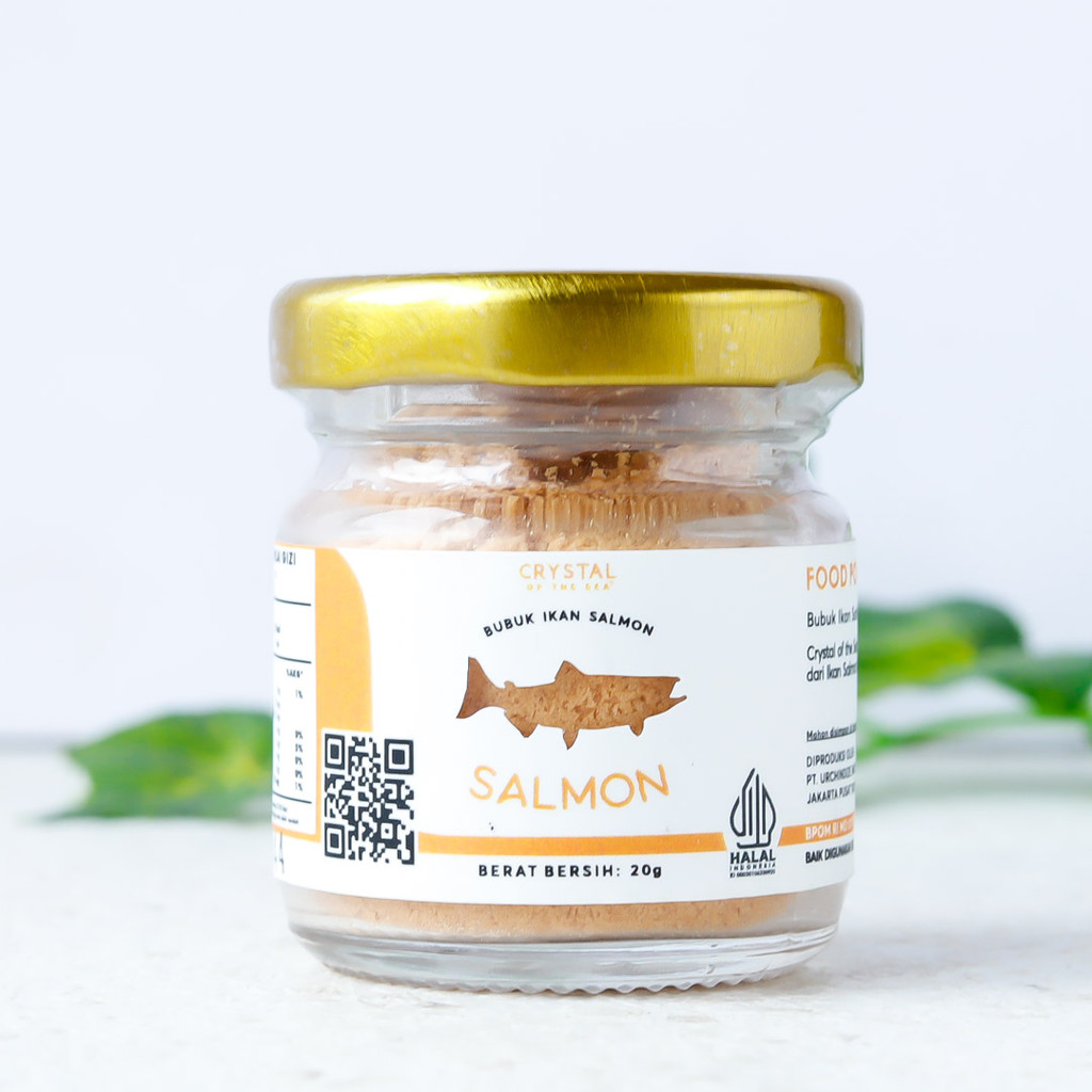 

20G Salmon Powder Bubuk Ikan Salmon COTS - CRYSTAL OF THE SEA