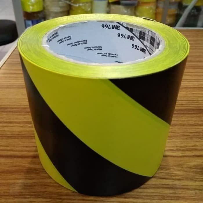 

Lakban Lantai 3M 766 - Floor Marking Tape 3M 3" x 33 meter Garis line -FN10