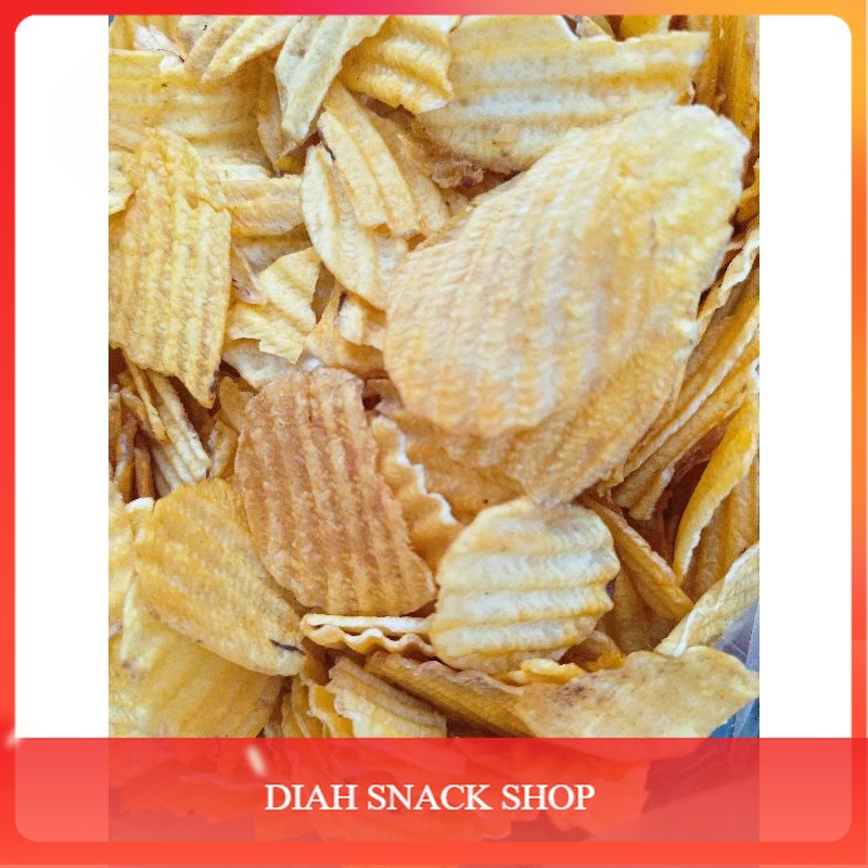 

DSS Talas Gelombang Snack Kiloan 250 gram