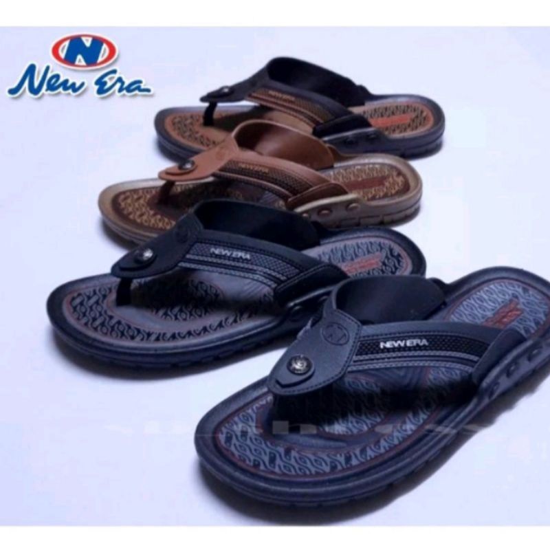 Sandal Japit Karet pria Berkwalitas | NEW ERA 8015