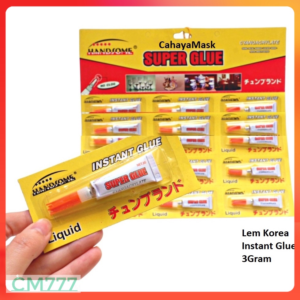 

Lem Korea 3Gram Instant Glue HandSome