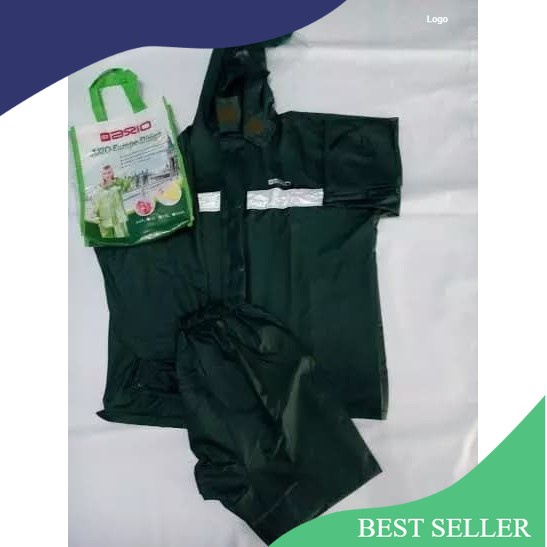 Jas Hujan ORIGINAL Axio Karet AX-661 Resleting Waterproof Press Kuat/Rapat