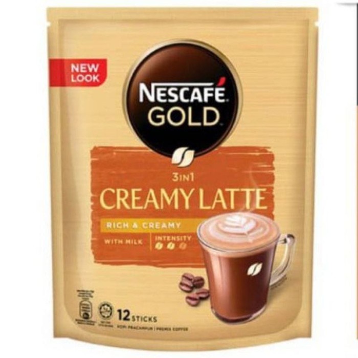 

nescafe gold creamy latte malaysia/kopi nescafe gold creamy latte