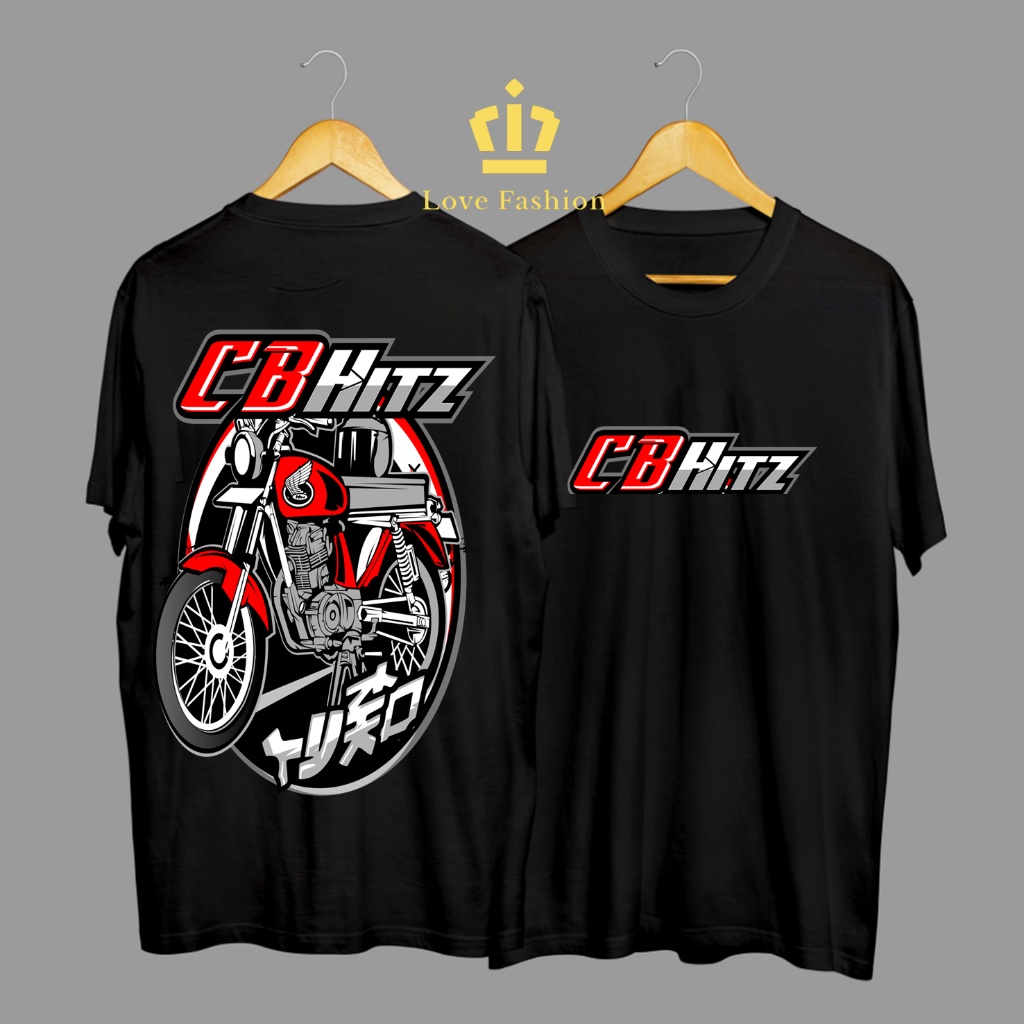 Kaos Tshirt Baju Distro Motor Bebek Classic CB Hitz Premium Terbaru
