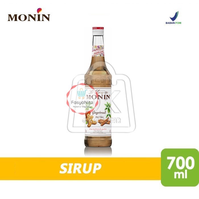 

Sirup Monin Gingerbread Syrup Sirup Kue Jahe (700ml) - FasyAnita Mart Denpasar