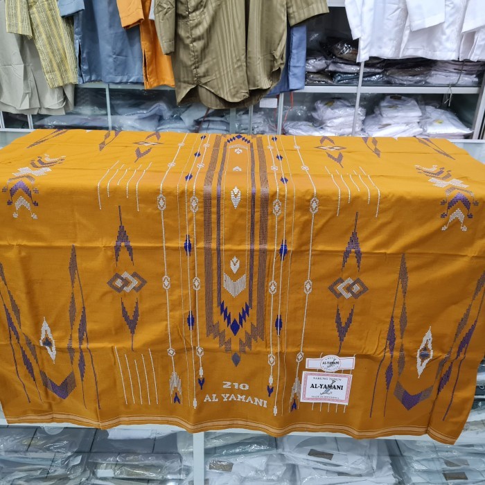 Sarung Al-Yamani Songket Full Strimin Model BHS SGE Setara Ardan