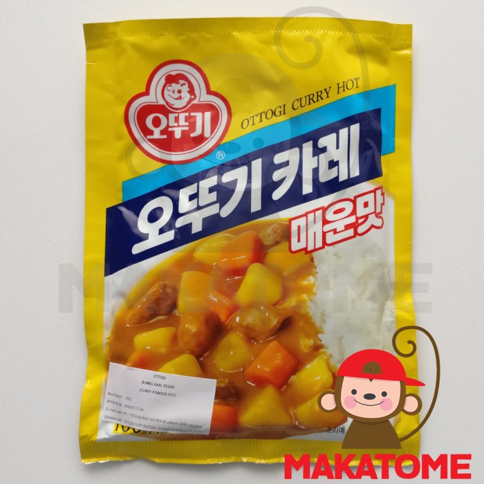 

Produk Terbaru MurMer Ottogi Curry Powder Hot 100g Bumbu kari korea otogi 100 gr pedas