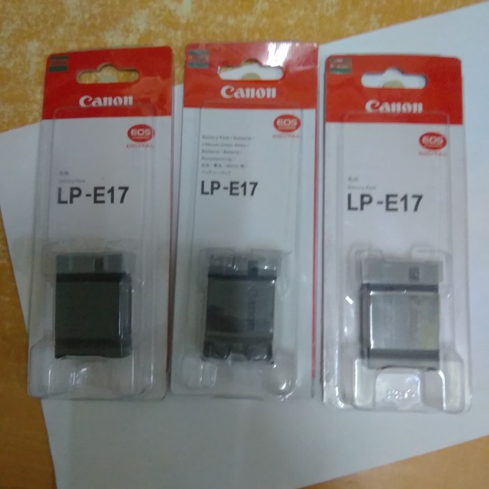 promo Baterai kamera digital Canon DSLR Eos. 760D new