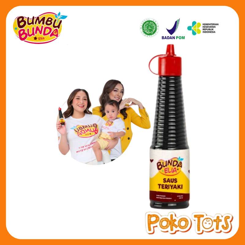 

Bumbu Bunda Saus Teriyaki 140ml Penyedap Masakan Non MSG Non Pengawet Saus Teriyak Bumbu Bunda Elia