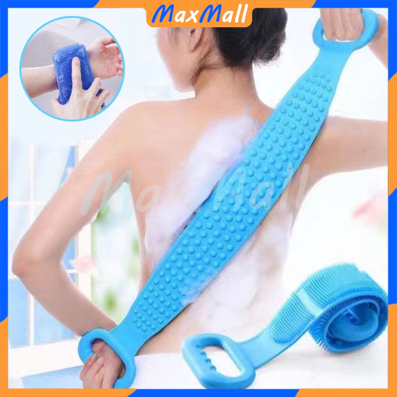 Sikat Punggung Badan Silicone Sikat Punggung Silikon Sikat Mandi Silikon Scrubber Sponge Mandi
