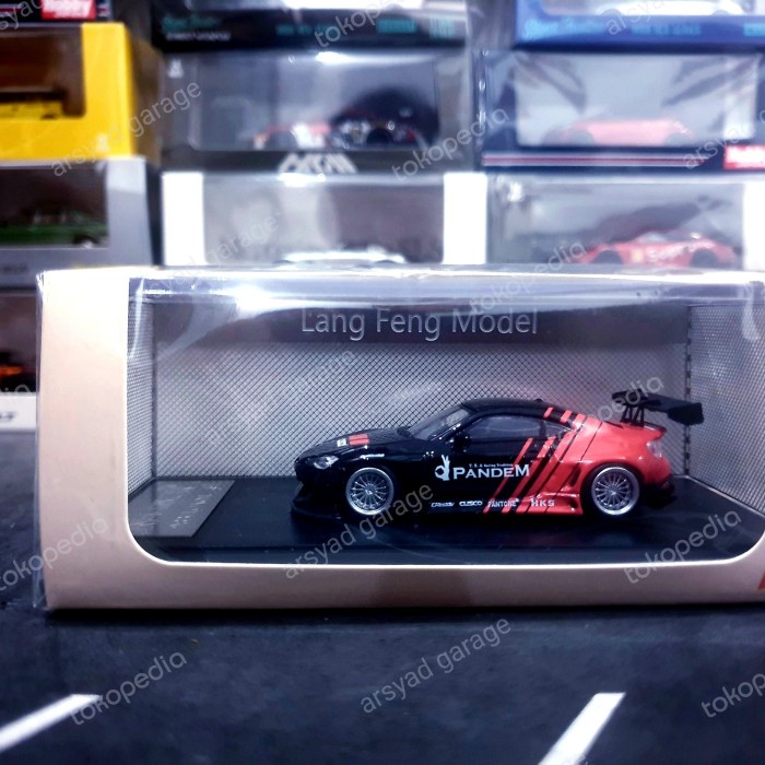Diecast LF Lang Feng Model Pandem Toyota 86 Segel LP27