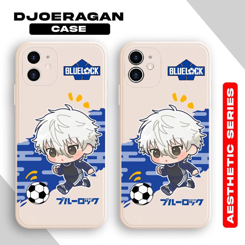 Softcase Iphone 11 12 13 X XS XR XSMAX 11PRO 12PROMAX DJ012 BLUE LOCK NAGILARI Kartun Anime Casing H