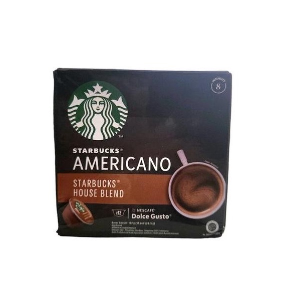 

NESCAFE DOLCE GUSTO NDG STARBUCKS AMERICANO KOPI KAPSUL