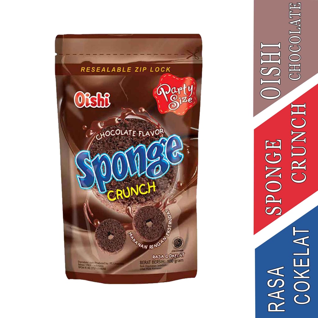 

Chocolate Flavor - Oishi - Sponge Crunch - 100g