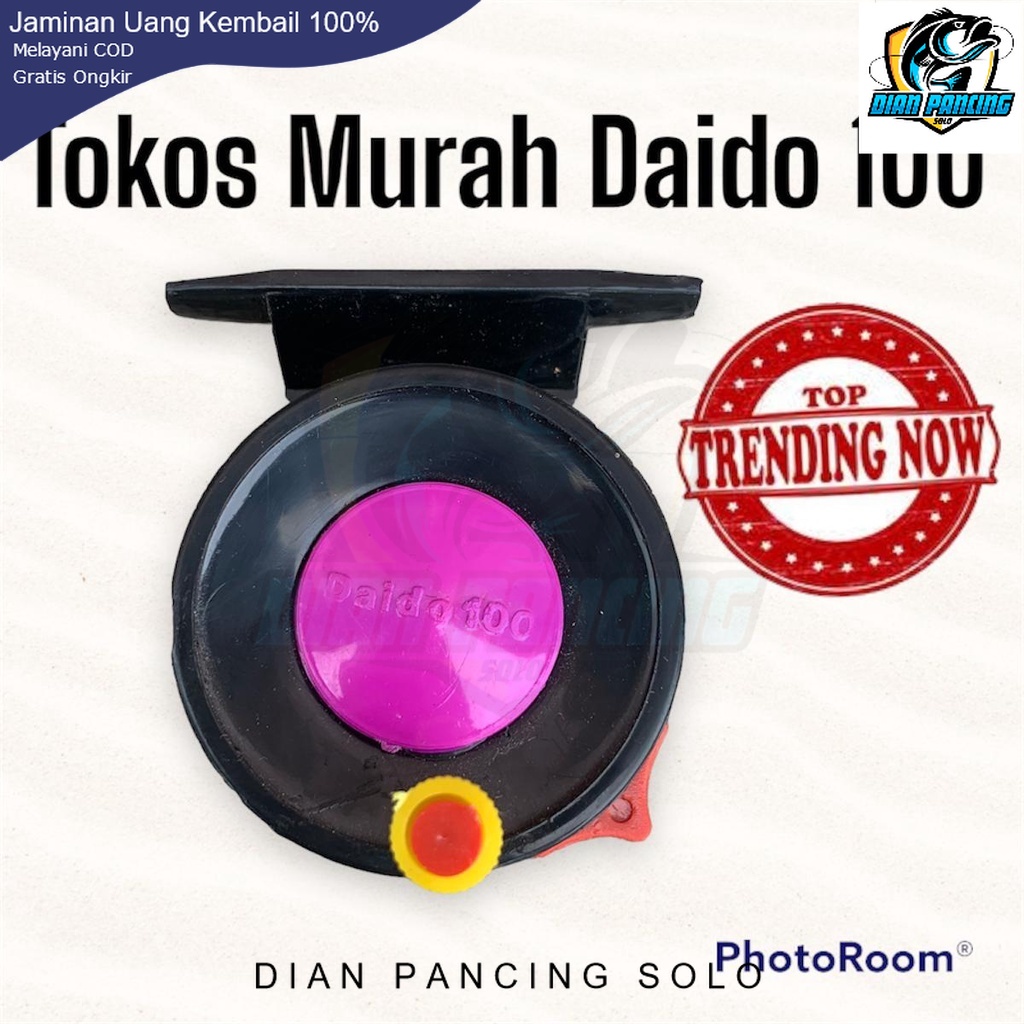 Tokos Daido 100 kerek Joran pancing murah