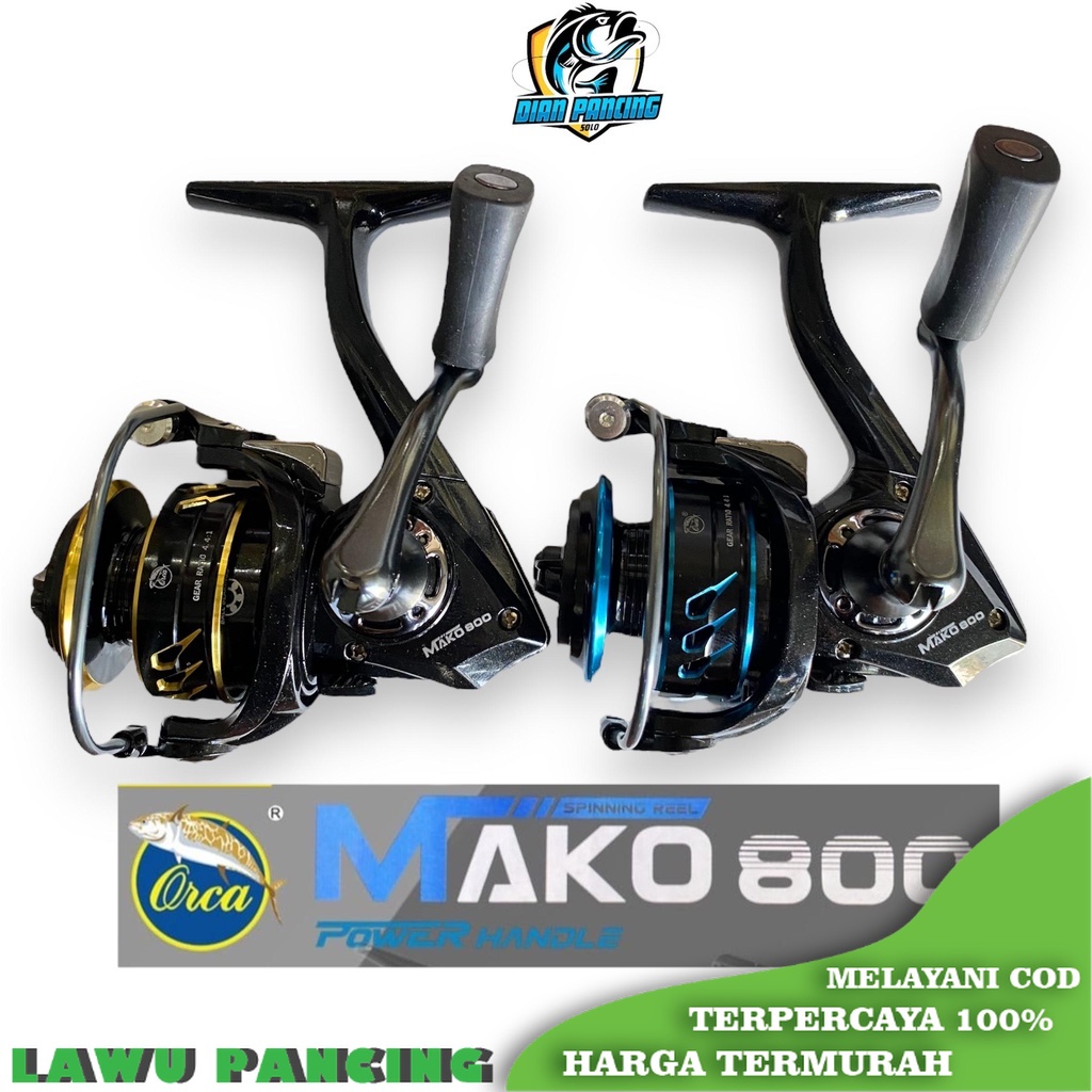 Reel Mini Orca Mako 800 Power Handle Ultralight Micro Fishing