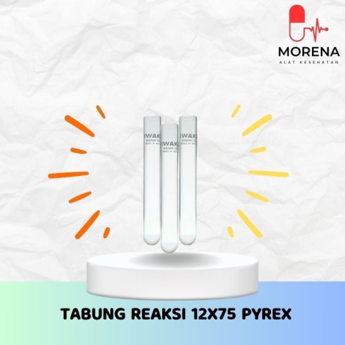 PYREX/ IWAKI - Tabung Reaksi 12x75mm / Test Tube 12x75