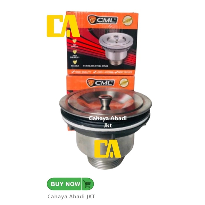 Afur Saringan Bak Cuci Piring Stainless CML Camel