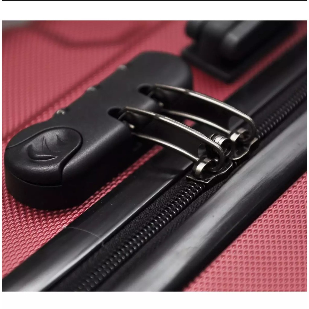 premium tas wanita kekinian / free packing dus koper 24 inch 001 polo vienna, koper umroh