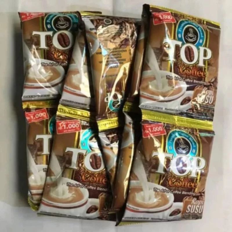 

TOP Kopi Susu per 12Sachet 1 renteng