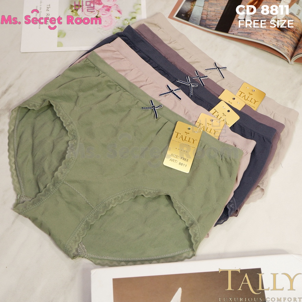 TALLY CD CELANA DALAM RAJUT 8811 | FREE SIZE | FIT XL |BAHAN RAJUT |