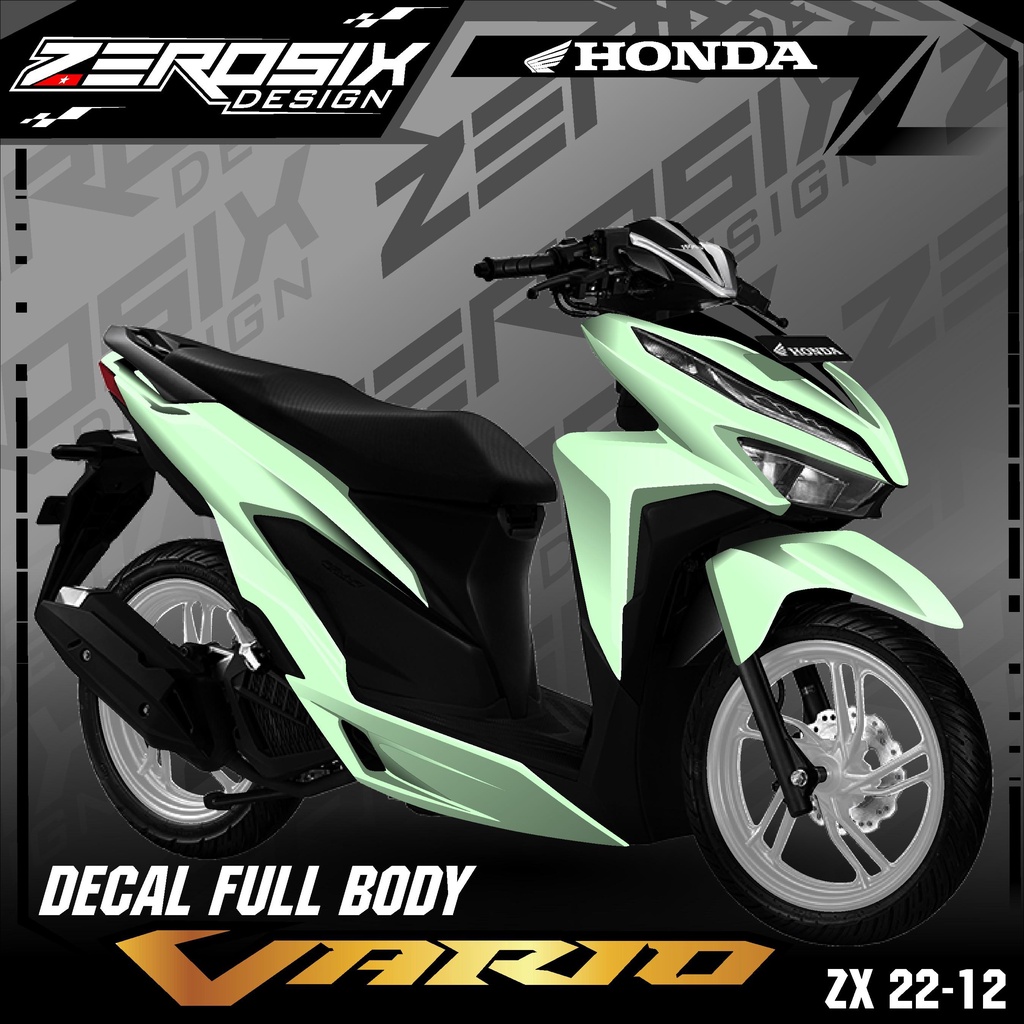 Decal Sticker POLOS Honda Vario 125 150 2018 FULL BODY POLOS - Decal Vario 125 150 New Fullbody moti