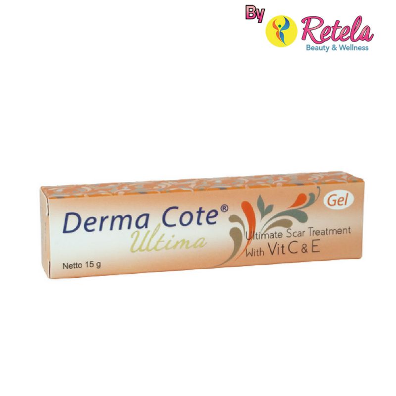 DERMA COTE ULTIMA 15G /PENYAMAR BEKAS LUKA / KELOID/STRETCHMARK