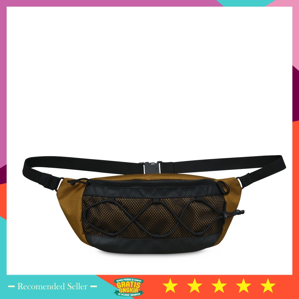 Tas Pria keren Casual BRanded Premium Murah Original kuat - Bodypack Rosco Waist Bag Tas Slempang Pr