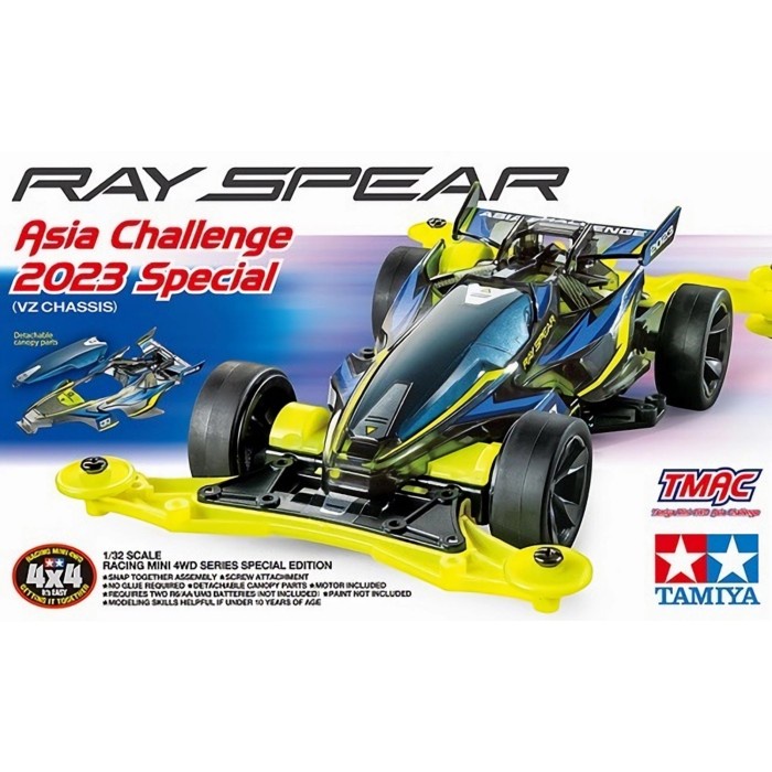 Tamiya 95647 Ray Spear Asia Challenge 2023 Special VZ Chassis - Dus Mulus