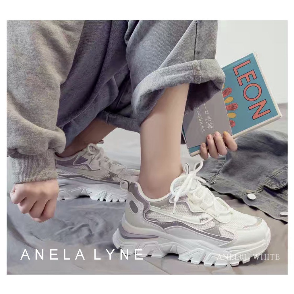 NA ANEL01 ANELA .LYNE DAYANA  SEPATU CEWEK KEKINIAN KOREA STYLE