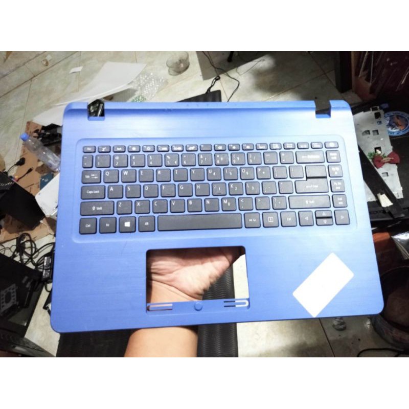 Palmrest case casing bagian keyboard laptop acer A314