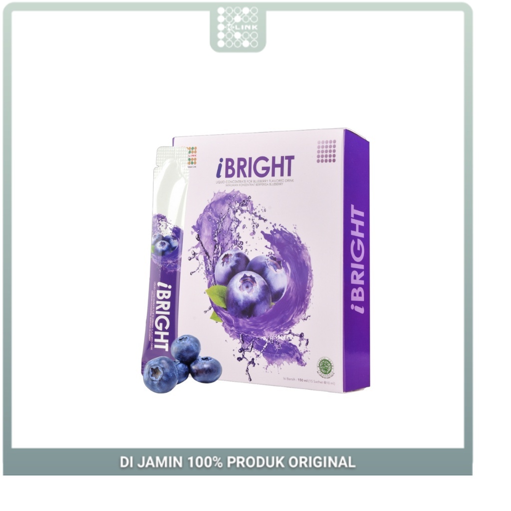 

Klink K Link Asli K iBright Original Suplemen Kesehatan Mata 15 sachet