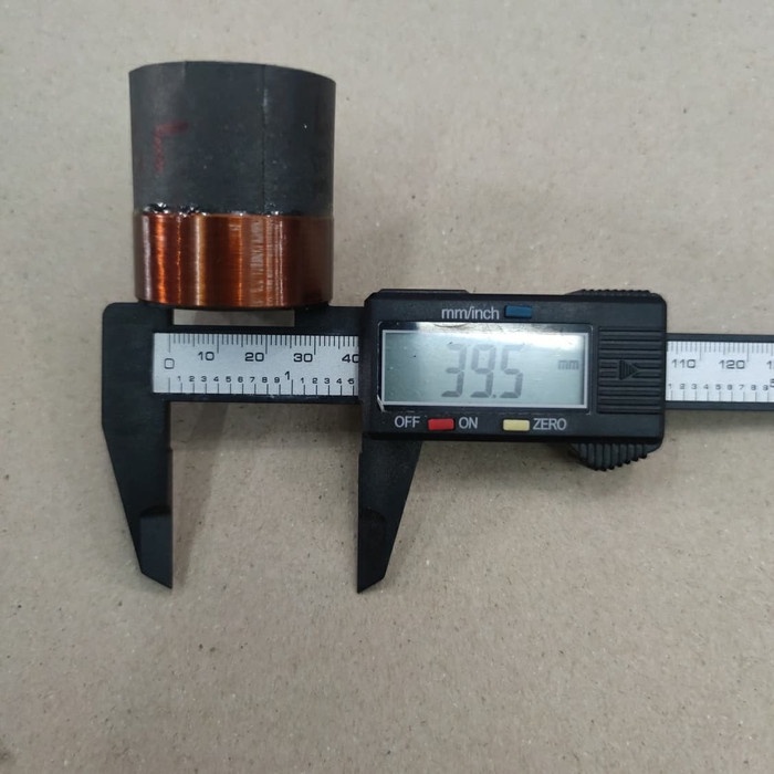 spul spol speaker subwoofer 39,5mm double coil