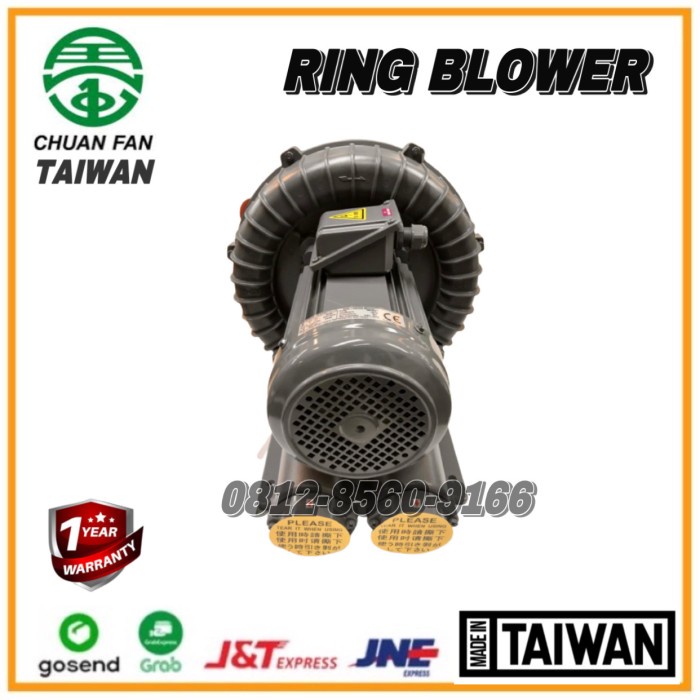 RING BLOWER 5Hp 380V TAIWAN RING BLOWER CHUAN FAN RB-055 TAIWAN