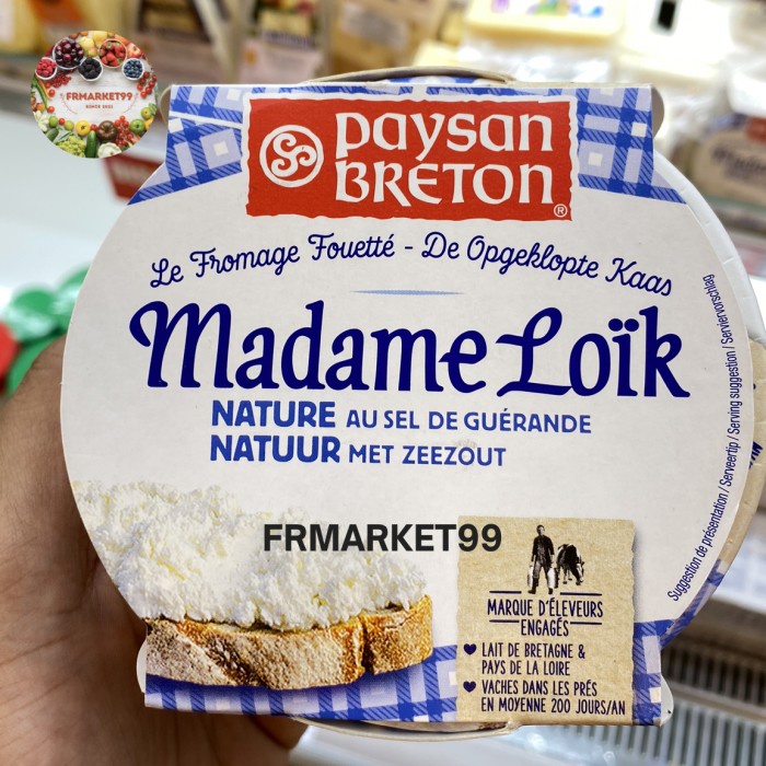 

Keju Paysan Breton Madame Loik Plain | Keju Olahan & Garam 150 grm