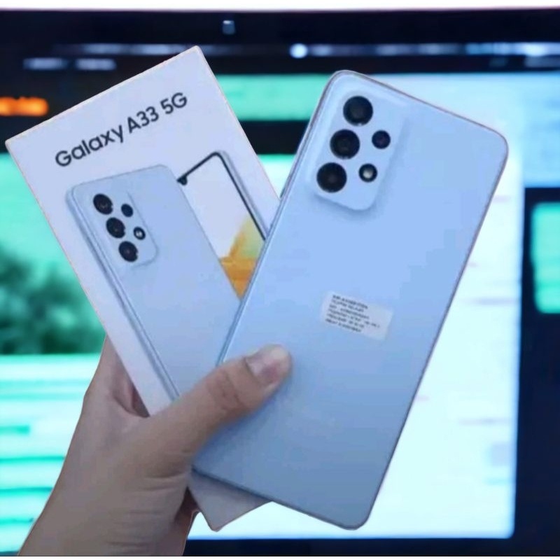samsung a33 5g lte versi rom 256gb dan 128gb hp second bekas garansi resmi sein indonesia bisa cod l