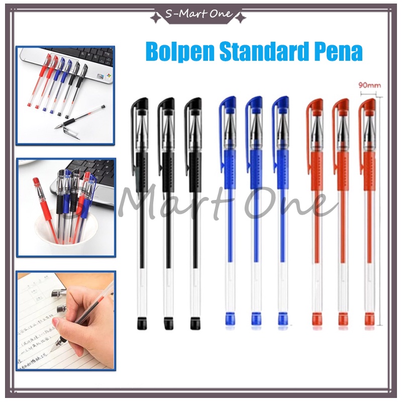 

Pulpen Gel 0.5mm /Bolpen Standard Pena/pena gel mini 0.5mm / Bolpen Pulpen Tinta Gel Pena SekolaHitam Biru Merah