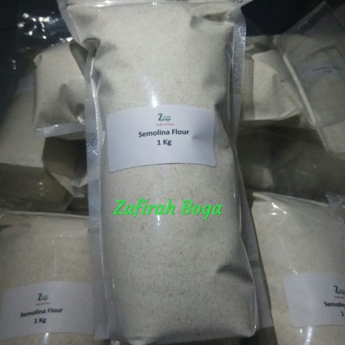 

[Big Sale] Tepung Semolina Flour/Tepung Pasta 1 Kg ( Repack )