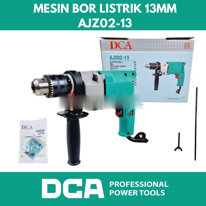 Mesin bor tangan 13mm drill driver AJZ02-13 DCA AJZ 02-13 -srt
