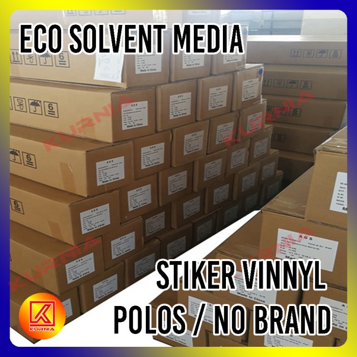 Stiker polos vinyl China / Vinnyl Eco Solvent 1 Roll L. 126 cm