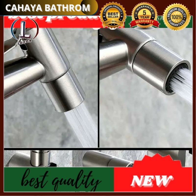 CHB Jet Shower Toilet Stainless SUS 304 | Shower Closet Minimalis Terbaru Anti Karat