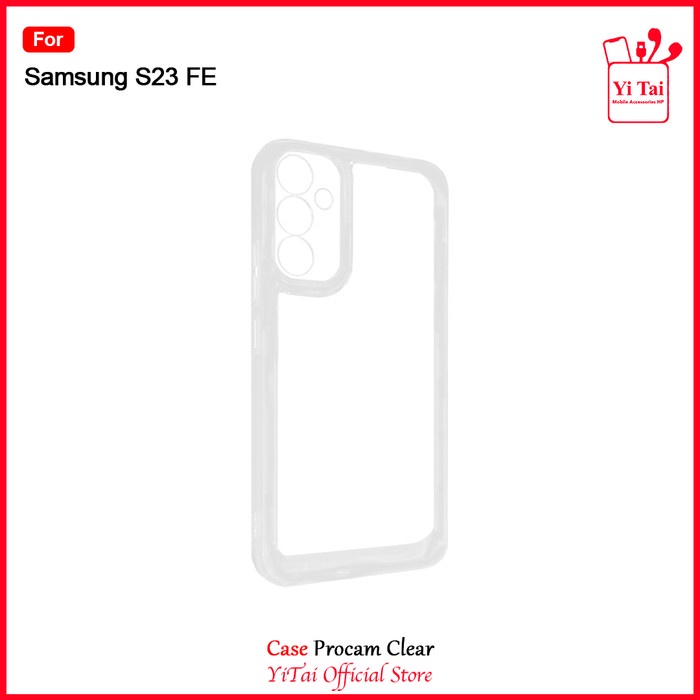 YI TAI - YC38 Case Procam Clear Samsung S23 FE Yitai Indonesia