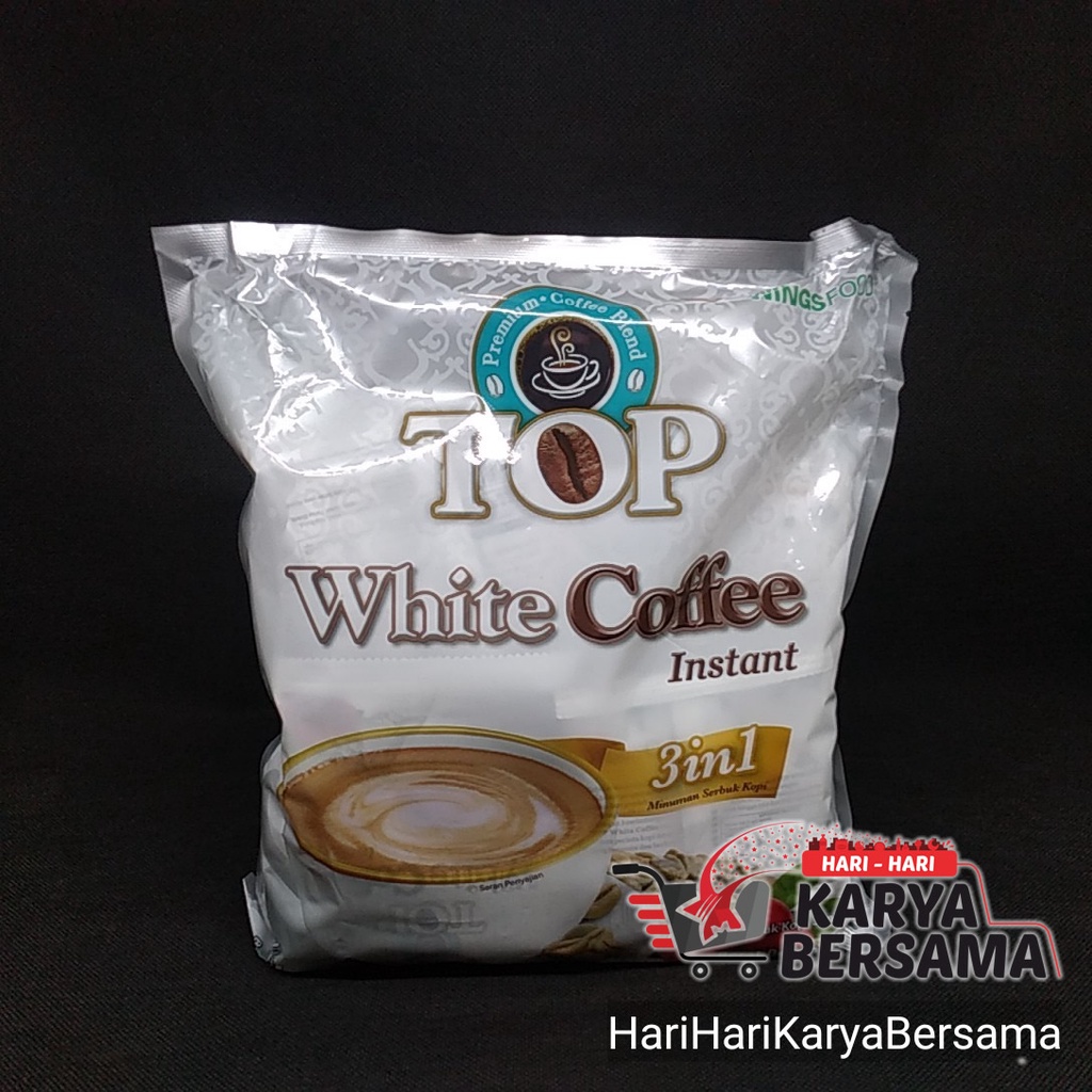 

KOPI BUBUK TOP WHITE COFFEE INSTANT 20'S X 21GR