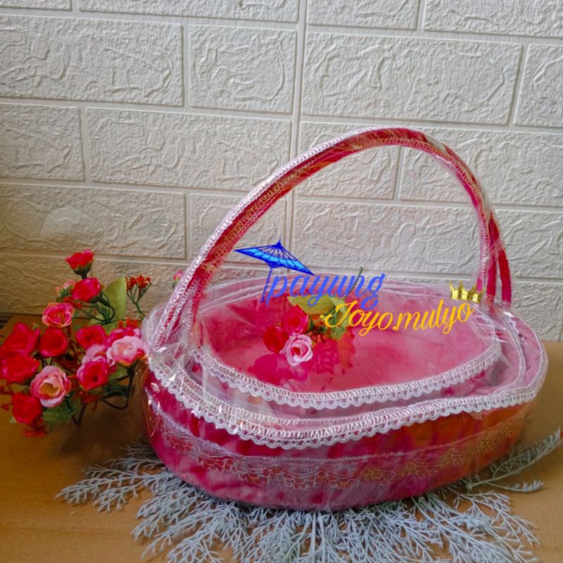 keranjang parcel buah Tempat Seserahan Pernikahan Hantaran Buah