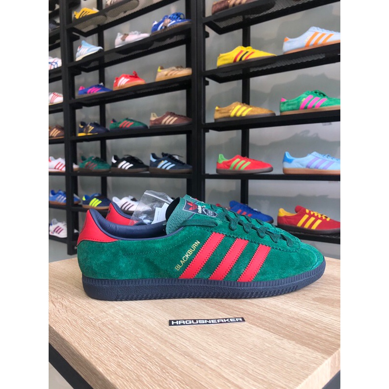 ADIDAS BLACKBURN SPEZIAL [HIJAU/MERAH] #EF1158 HAGUSNEAKER 100% ORIGINAL !!