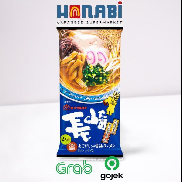 

Marutai Nagasaki Agodashi Seafood Japanese Ramen 2 Servings 178g - Ramen Made In Japan
