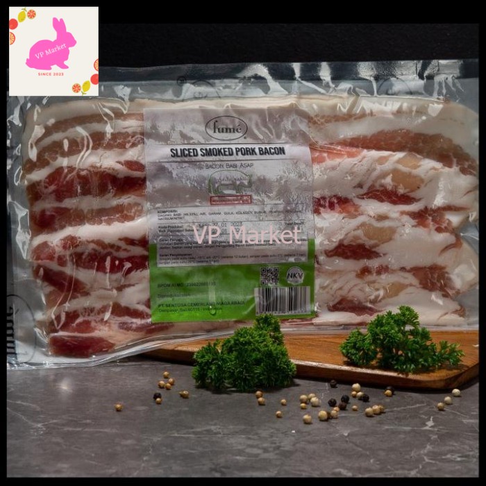

Fume Sliced Smoked Pork Bacon