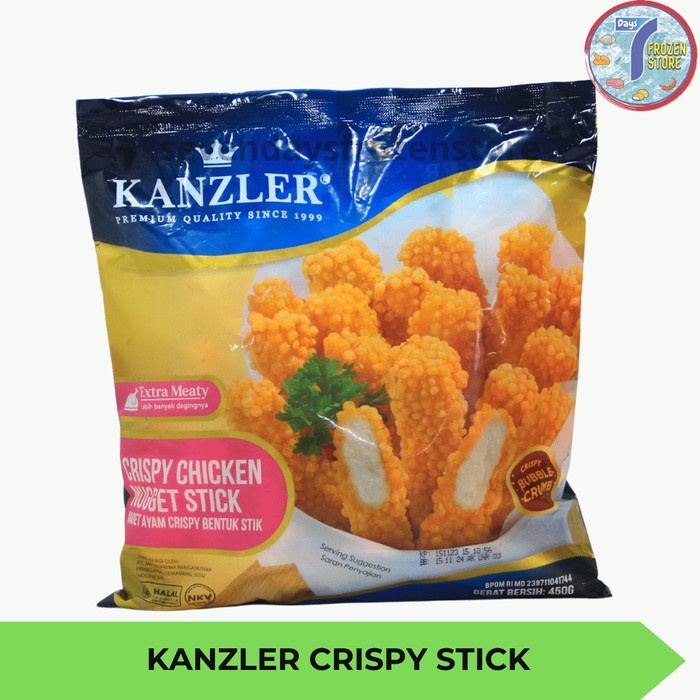 

Kanzler Crispy Chicken Nugget Stick | Naget Ayam Stik Renyah Premium