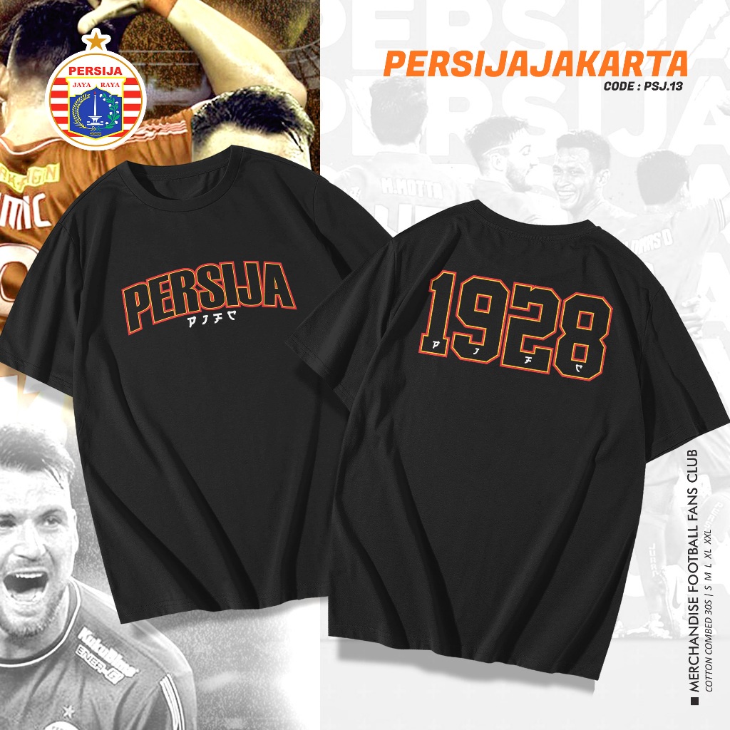 Tshirt Kaos Persija Jakarta - PJFC 1928