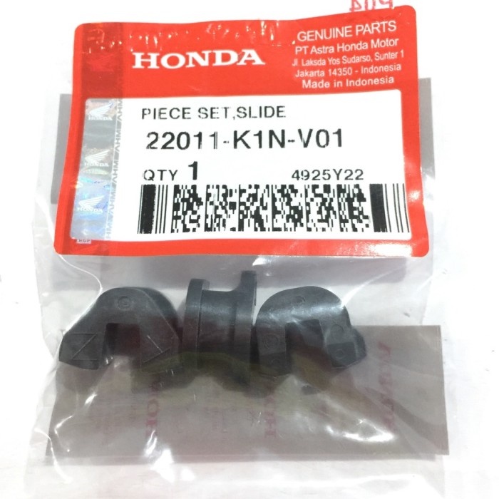 Honda Genuine Parts 22011K1NV01 Piece Slide Set Slider Vario 160 K2S PCX 160 K1Z 22011-K1N-V01